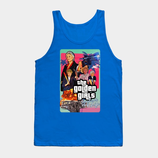 Golden Girls: GTA Miami Tank Top by UnlovelyFrankenstein